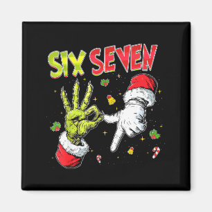 Imán Meme Número 67 Hermano jerga Seis Siete Navidad Ma