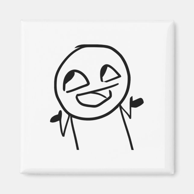 Imán Meme - Pegatina Del Ehm Ops (Frente)