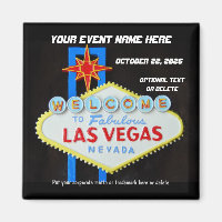 Memento de evento especial de Las Vegas