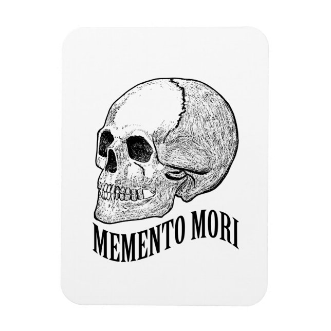 Imán Memento mori (Vertical)