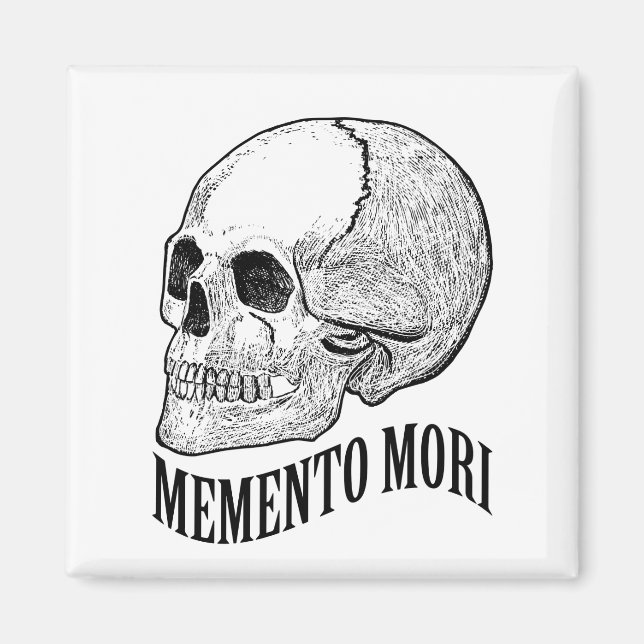 Imán Memento mori (Frente)