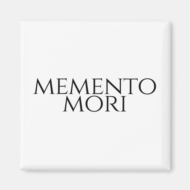 Imán Memento Mori (Frente)