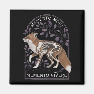 Imán Memento Mori Memento Vivere _ Filosofía & amp; Lat