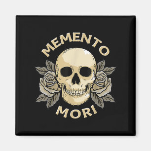 Imán Memento Mori Mortalidad Stoic Stoicism Filosofía Q
