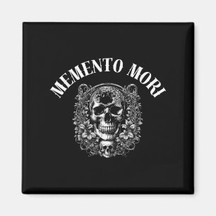 Imán Memento Mori Stoic Cita Para Recordarle A La Muert