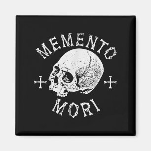 Imán Memento Mori Stoic Recuerda Los Huesos De La Muert