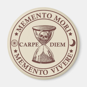 Imán memento mori vivere