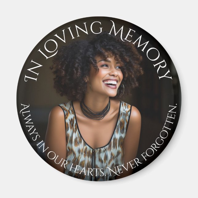 Imán Memoria amorosa de la foto (Frente)
