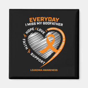 Imán Memoria En Recuerdo Del Padrino Leukemia Awaren