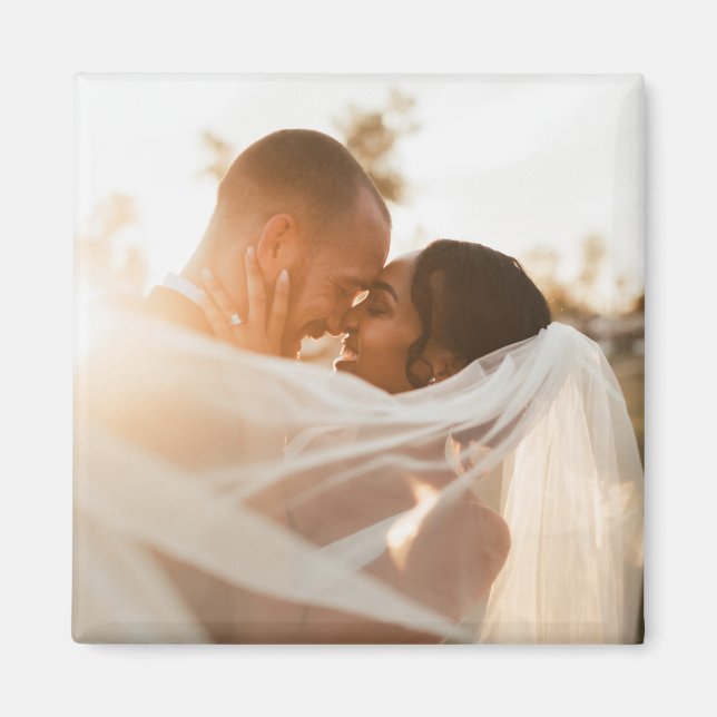 Imán Memoria fotográfica boda de las últimas malezas Ke (Frente)