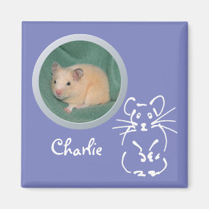 Imán Memoria Hamster Añadir una foto