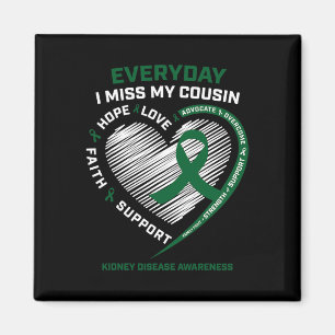 Imán Memoria Miss Mi Primo Enfermedad Renal Sensibiliza