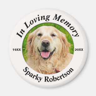 Imán Memorial de los perros de la foto
