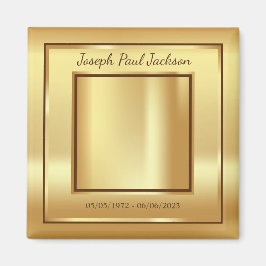 Imán Memorial de Oro