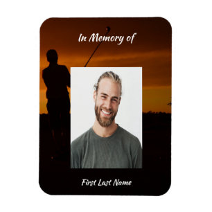 Imán Memorial Keepsake Golfer Golf