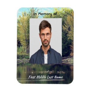 Imán Memorial Keepsake Lake Pond Park Ducks