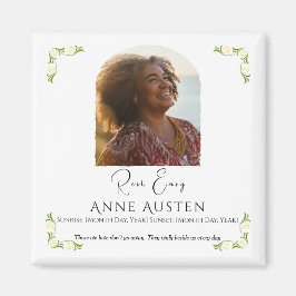 Imán Memorial Magnet – Personalized Tribute Keepsake