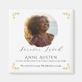 Imán Memorial Magnet – Personalized Tribute Keepsake