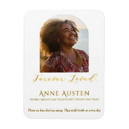 Imán Memorial Magnet – Personalized Tribute Keepsake