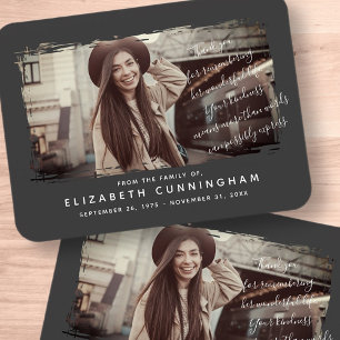 Imán Memorial Marco fotográfico moderno y simple