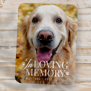 Imán Memorial mascota en la memoria amorosa Imagen eleg