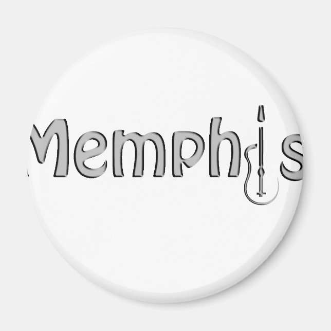 Imán memphis blues (Frente)