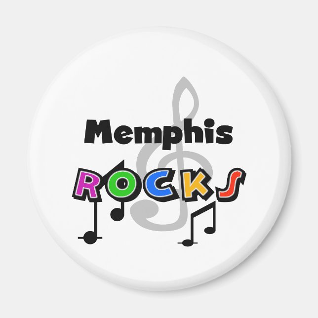 Imán Memphis Rocks (Frente)