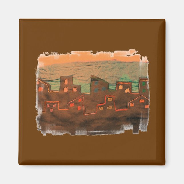 Imán Memphis Sunrise Magnet (Frente)