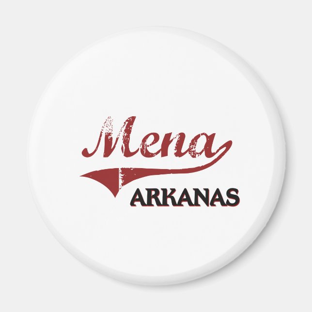 Imán Mena Arkansas City Classic (Frente)