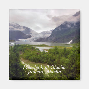 Imán Mendenhall Glacier Juneau Alaska Magnet