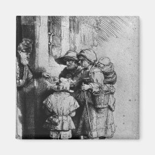Imán Mendigos en el umbral de una casa, 1648