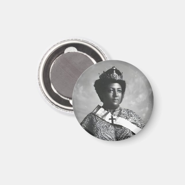 Imán Menen Asfaw Queen Africa Empress Selassie I Roots (Anverso/Reverso)