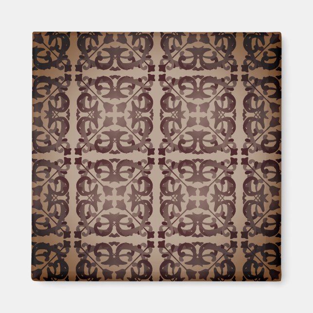 Imán Méneta de la Decoración - Mocha (Frente)