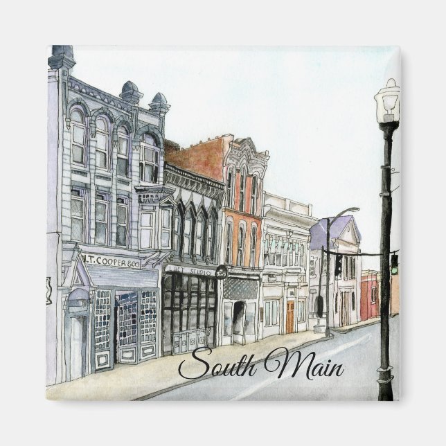 Imán Meno de Hopkinsville Sur (Frente)