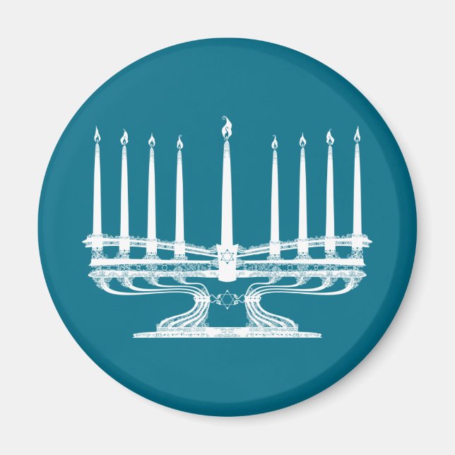 Imán Menorah (Frente)