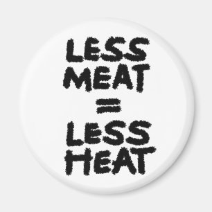 Imán Menos carne = menos calor