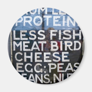 Imán Menos pasión de menos proteína