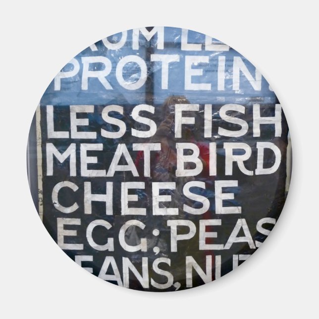 Imán Menos Pasión De Menos Proteína (Frente)