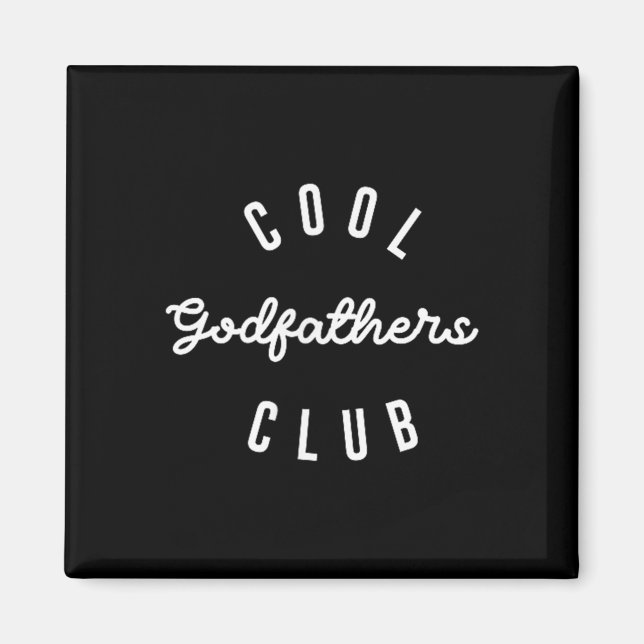 Imán Mens Cool Godfathers Club, Pregnancy Announcement  (Frente)