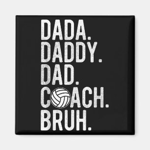 Imán Mens Dada Daddy Dad Dad Dad Bruh Entrenador de vol