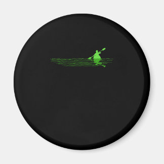 Imán Mens Kayak Kayaking Paddling Graphic Kayaker