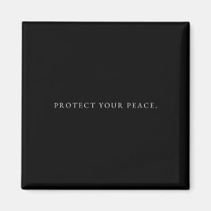 Imán Mens Sobrevalorada Tee Protect Your Peace Self Lov