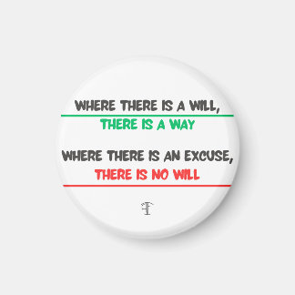 Imán Mensaje humorístico pero tan real: ¿dónde hay una