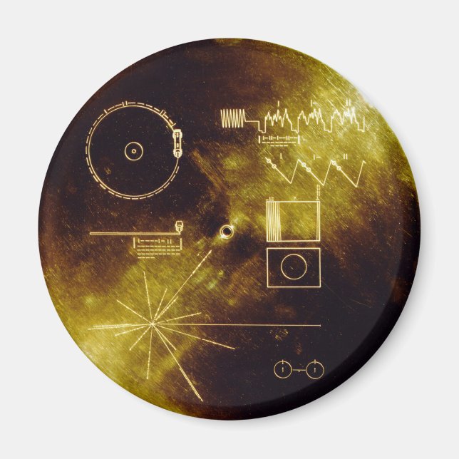 Imán Mensaje Voyager (Frente)