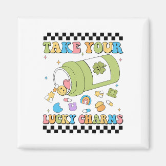 Imán Mental Awareness Take Your Lucky Charm Pills Healt
