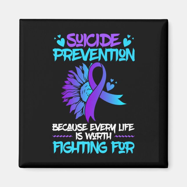 Imán Mental Health Support Week Suicide Prevention Awar (Frente)