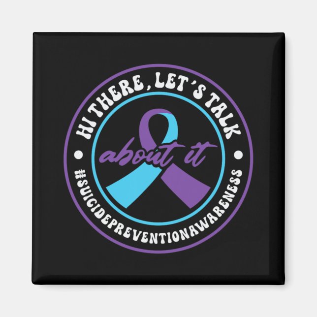 Imán Mental Health Suprt 988 Suicide Prevention Week  (Frente)