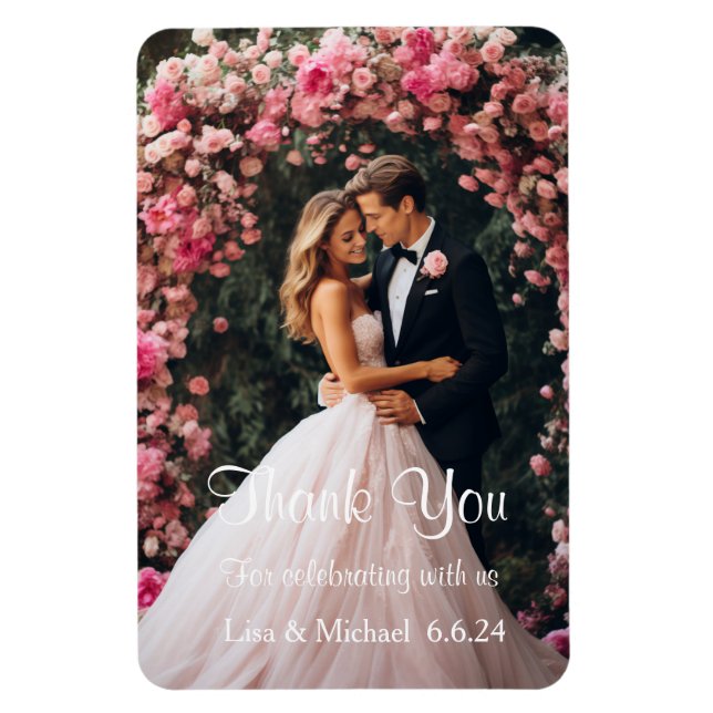 Imán Mentalidad De Bodas Gracias Magnet (Vertical)
