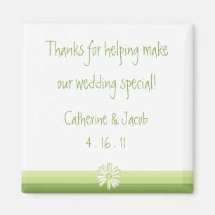 Imán Mentalidad de la boda de primavera