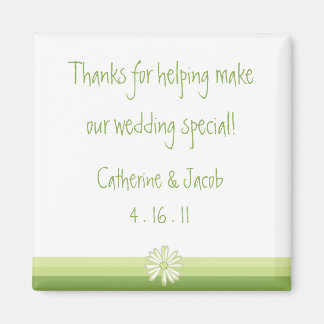 Imán Mentalidad de la boda de primavera